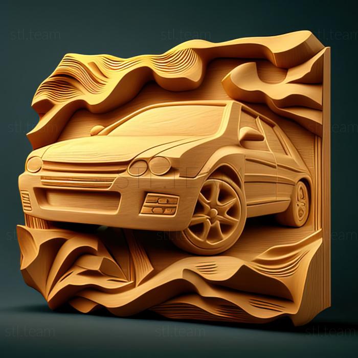 3D модель Opel Astra G (STL)